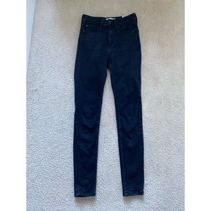 MANGO black,skinny, high raise, high waisted jeans